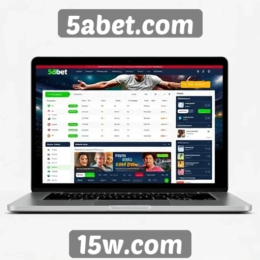 Explorando a usabilidade do site 5abet.com